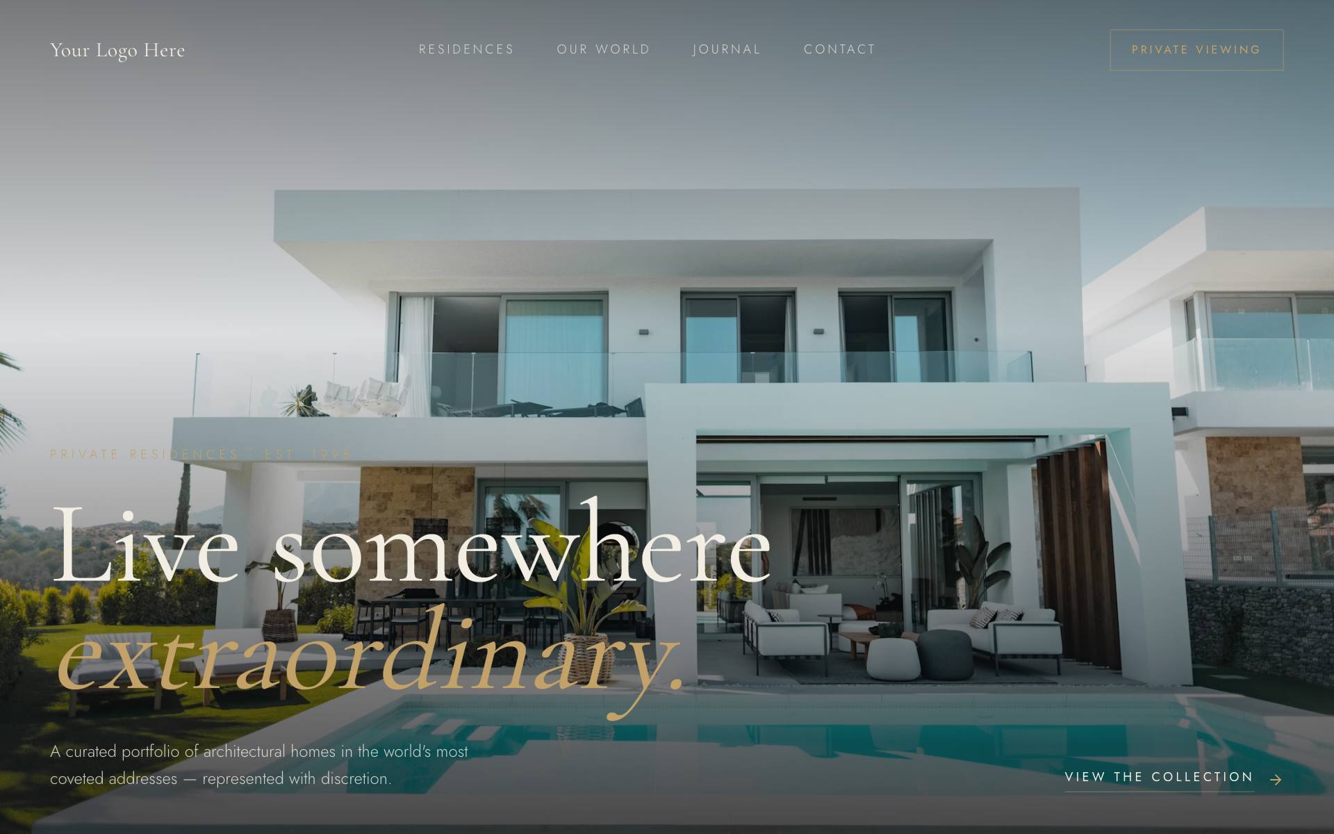 Luxury Property Group demo preview